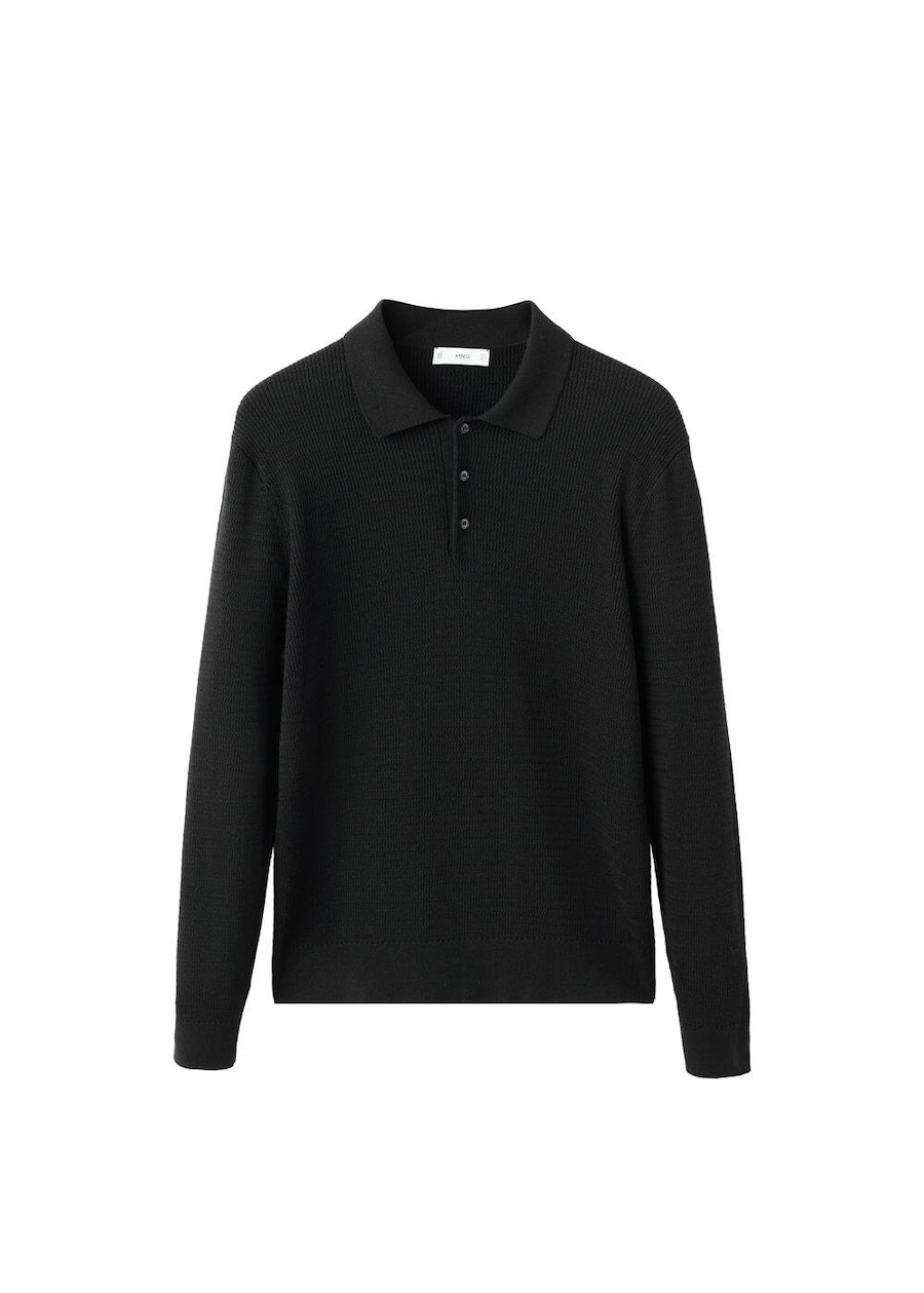 

Рубашка MANGO MAN Canetl, черный