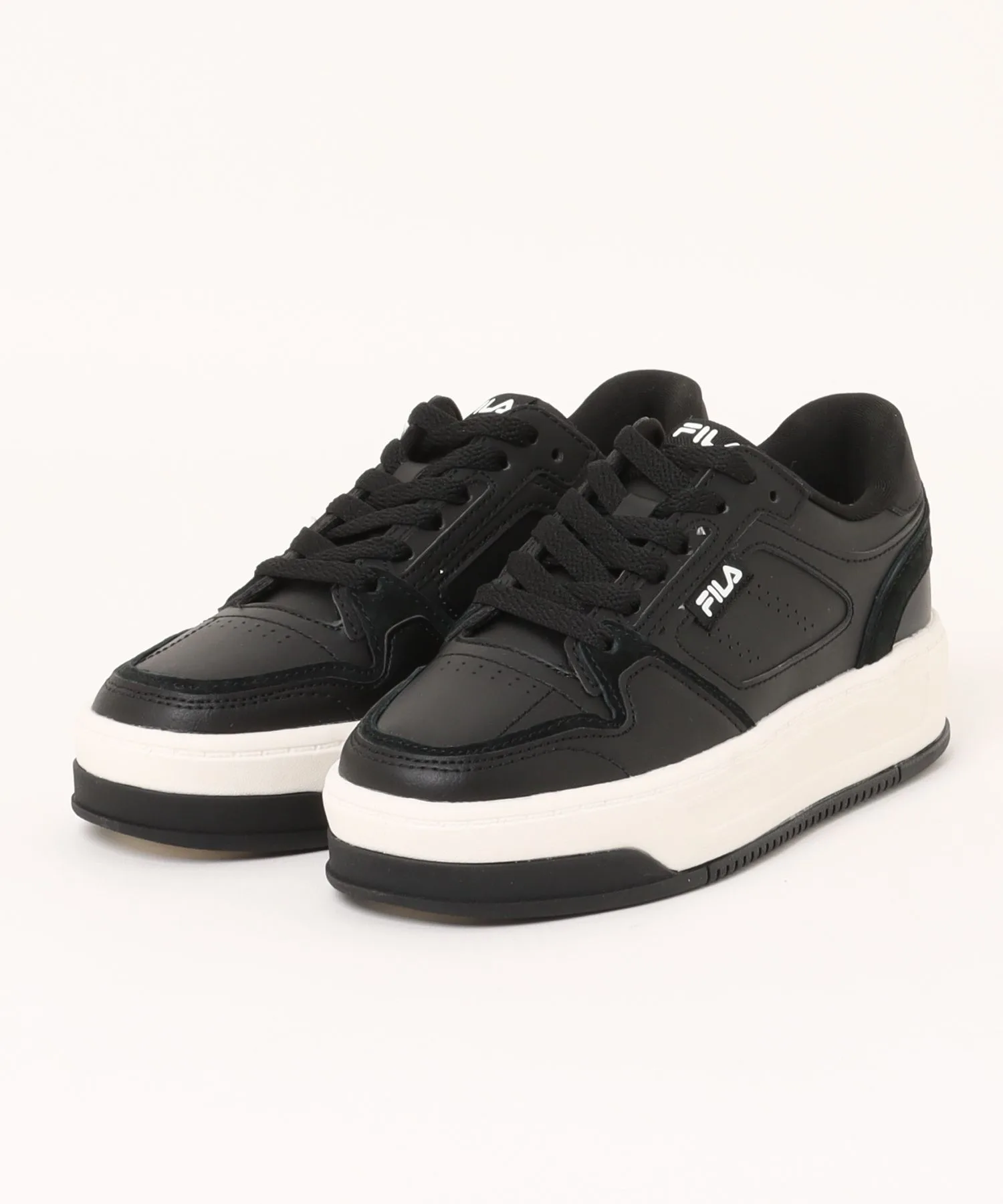 Мужские кроссовки FILA COURT FEATHERY для тенниса чёрные