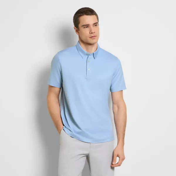 

Мужское спортивное поло из твила Van Heusen, цвет windsurfer hthr