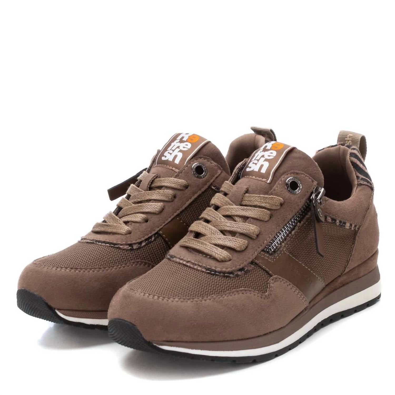 Женские кроссовки Trainer в цвете Taupe Xti, серо-коричневый — фото 3