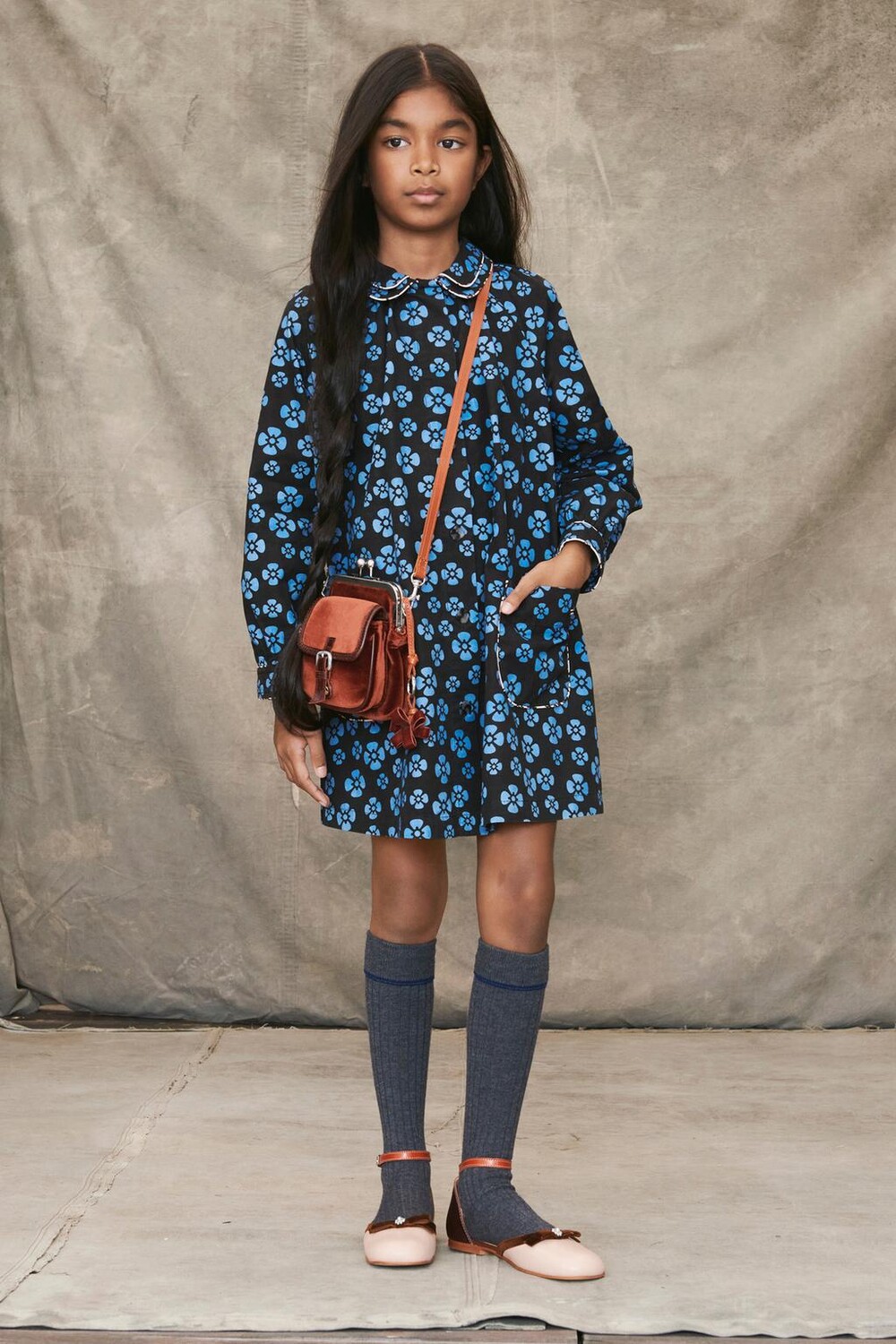 

Платье с цветочным принтом ZARA, цвет printed