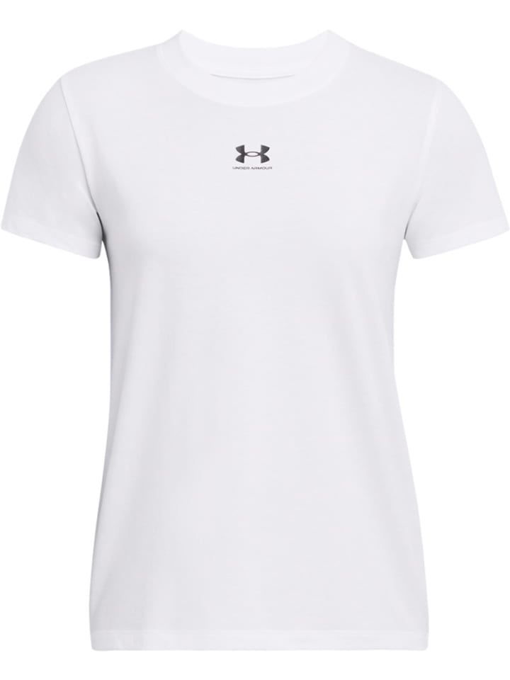 

Футболка Ua Rival Core Ss белого цвета Under Armour