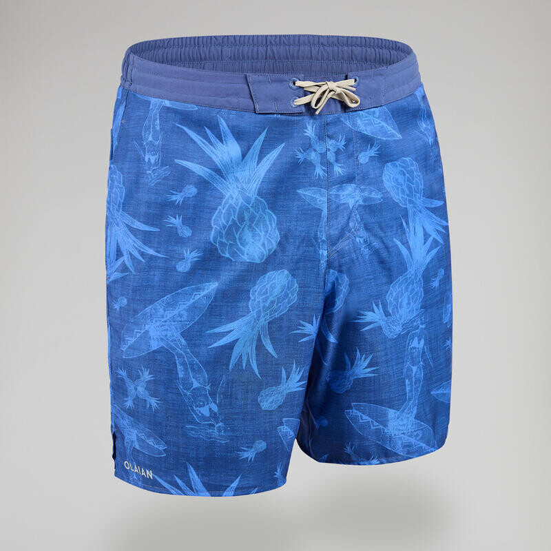 

Шорты для серфинга 100 длинные Eco SURFERGIRL синие OLAIAN, цвет blau