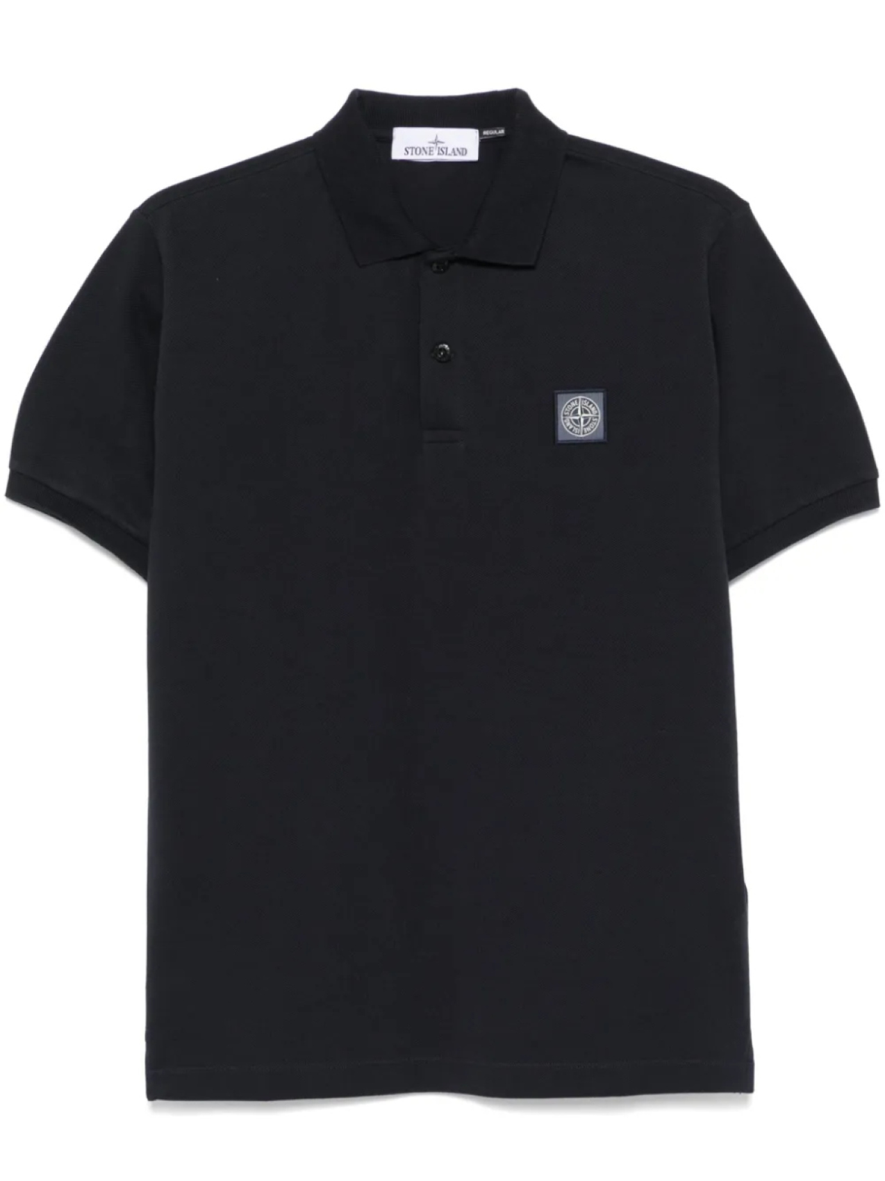 

Рубашка поло с мотивом компаса Stone Island, синий