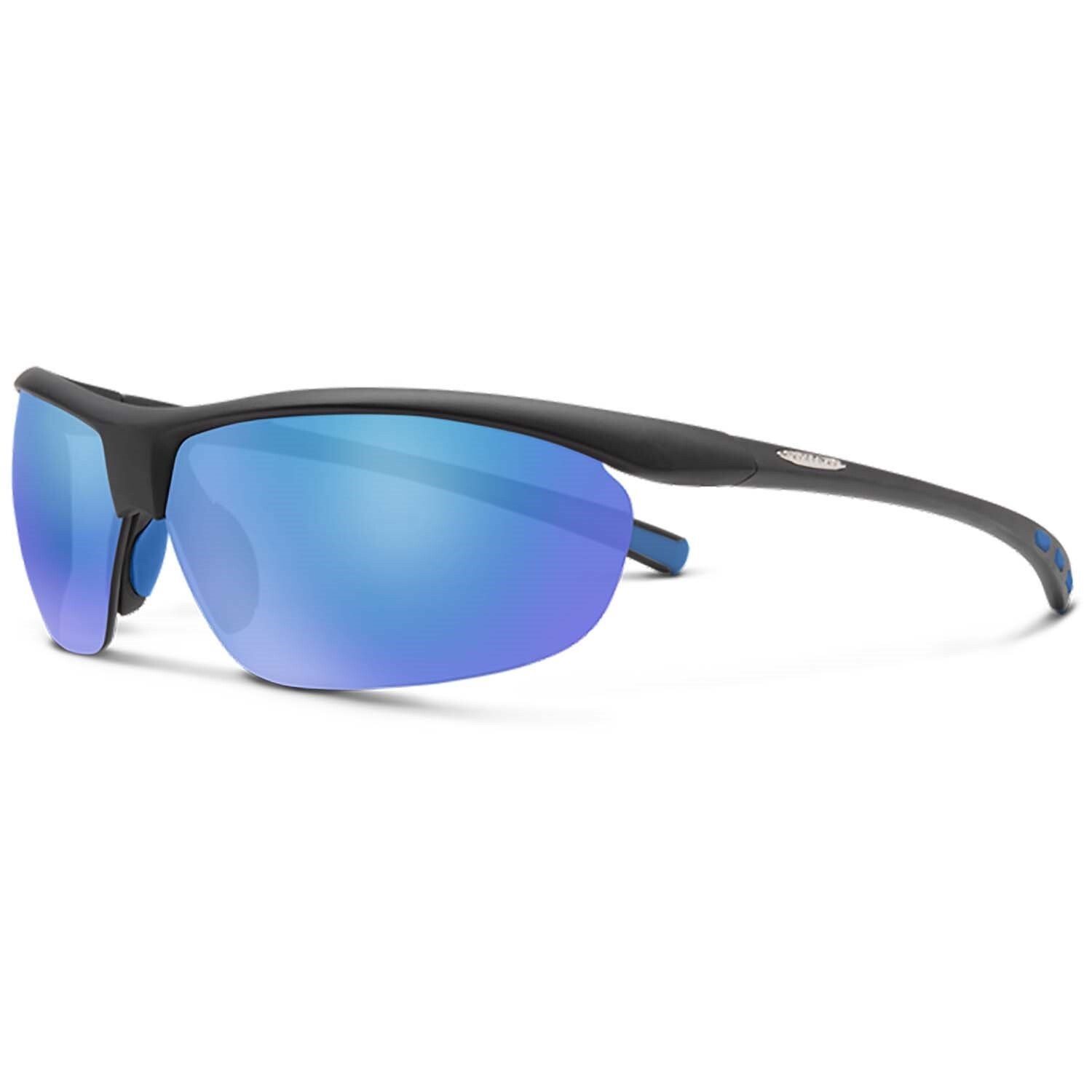 

Солнцезащитные очки Suncloud Zephyr, цвет Matte Black/Polar Blue Mirror