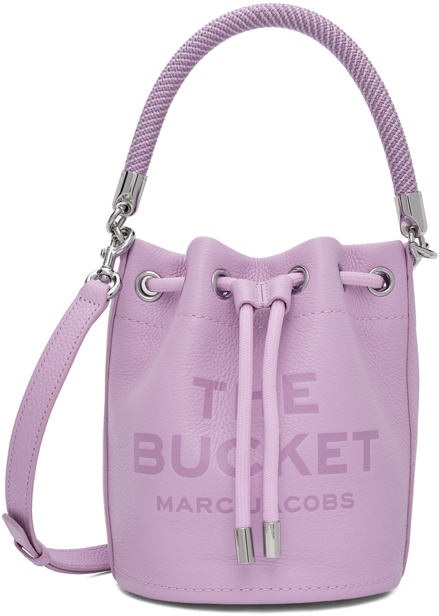 

Сумка-ведро «The Leather Bucket» фиолетового цвета Marc Jacobs