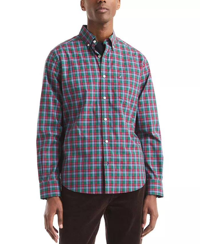 

Мужская рубашка классического кроя Nautica, красный