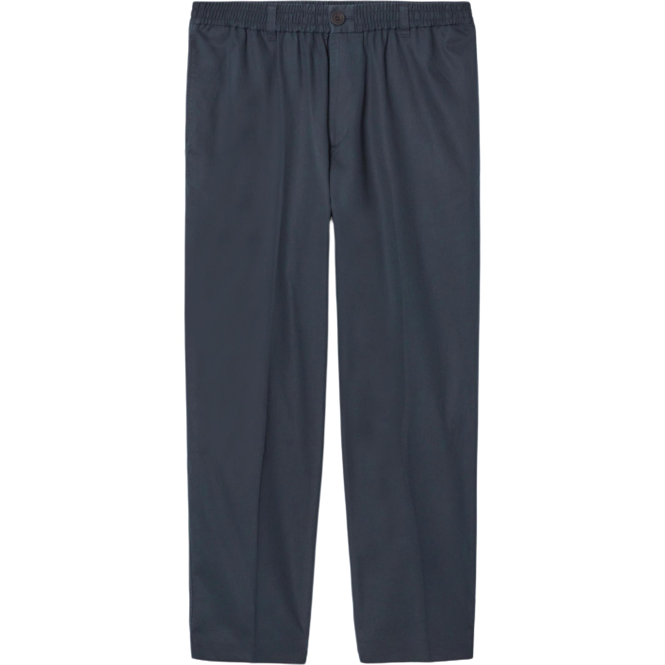 

COS Повседневные брюки мужские темно-синие