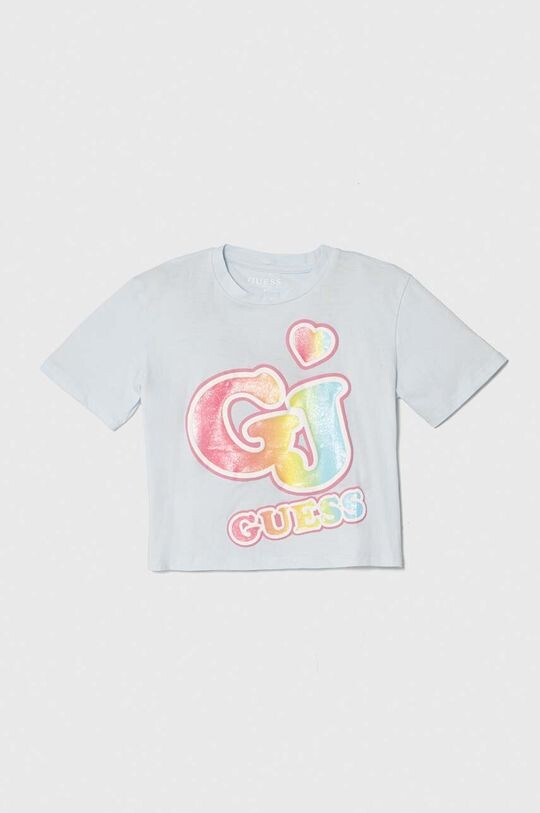 

Guess Детская хлопковая футболка, синий