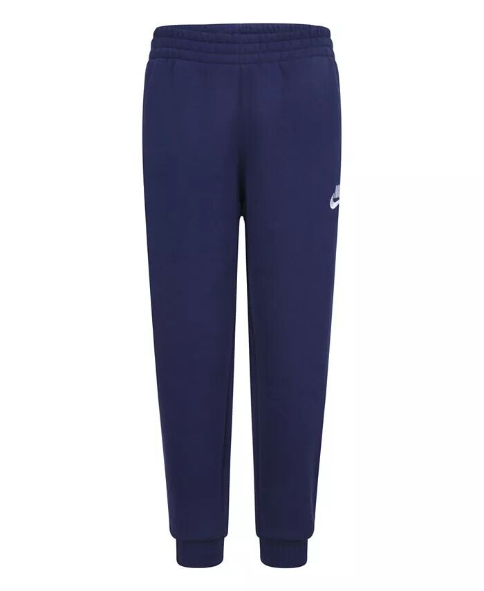 

Флисовые спортивные брюки для маленьких мальчиков Club Sportswear Nike, синий