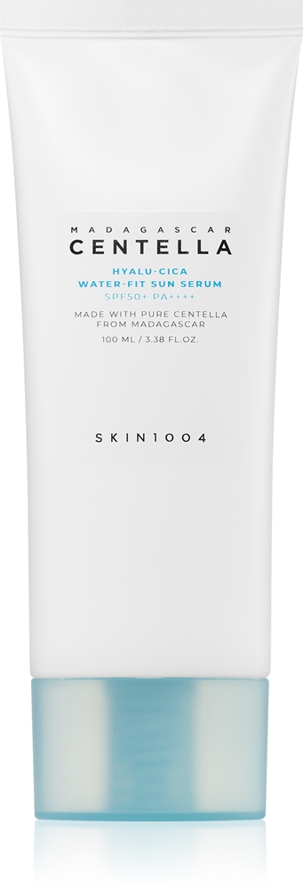 

Мадагаскарская центеллы гиалу-цика вода-фит солнцезащитная сыворотка защитная сыворотка с увлажняющим эффектом Skin1004, spf 50+ 100 мл