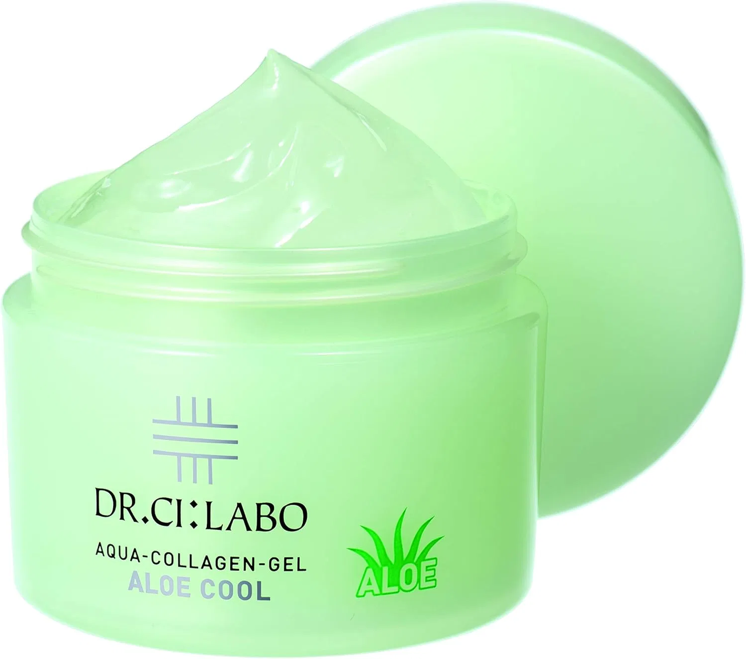 Солнцезащитный крем для лица Aqua Collagen Gel Aloe Alcohol Free 50 г Dr.Ci:Labo