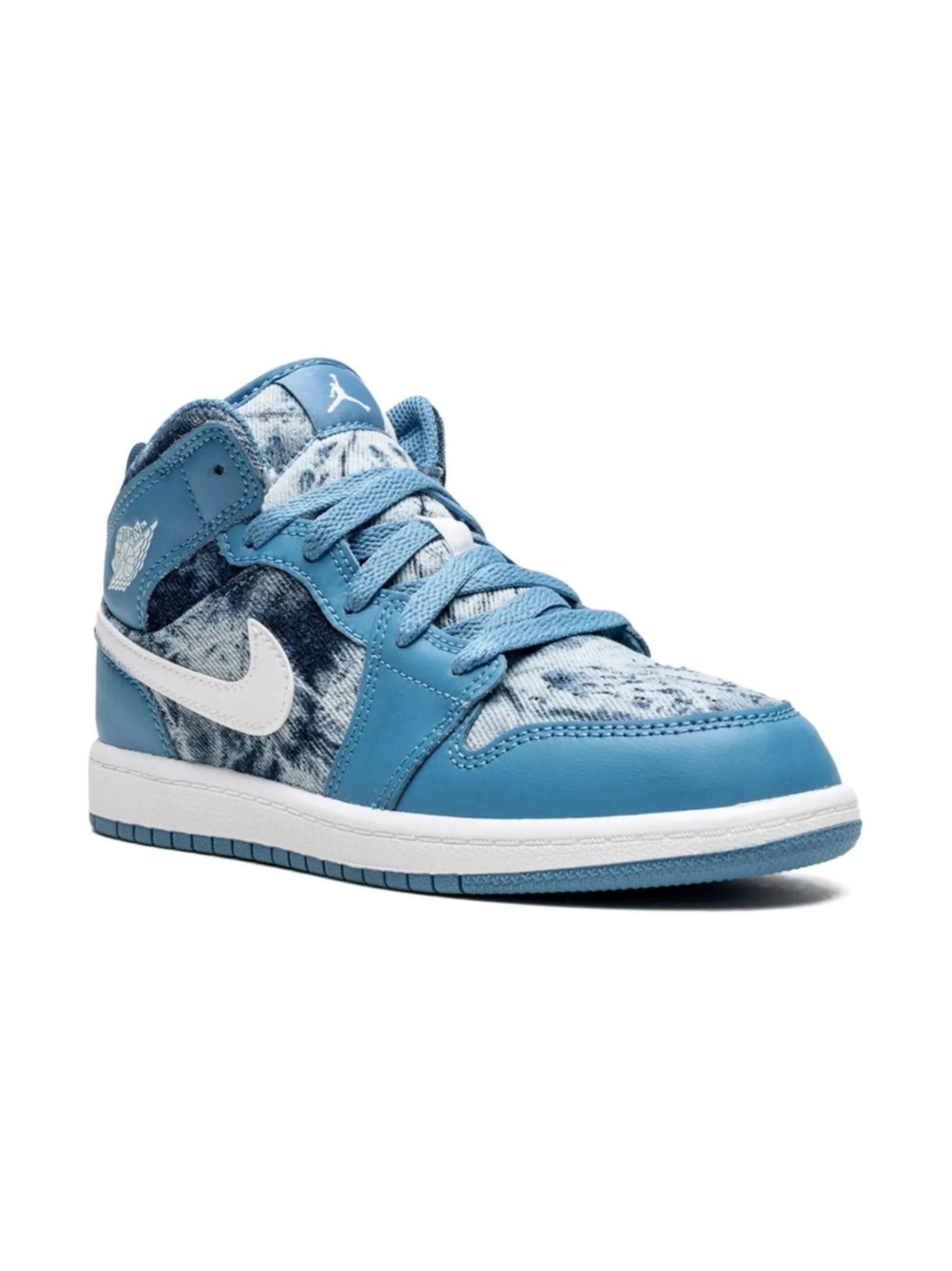 

Кроссовки Air Jordan 1 Mid Jordan Kids, синий