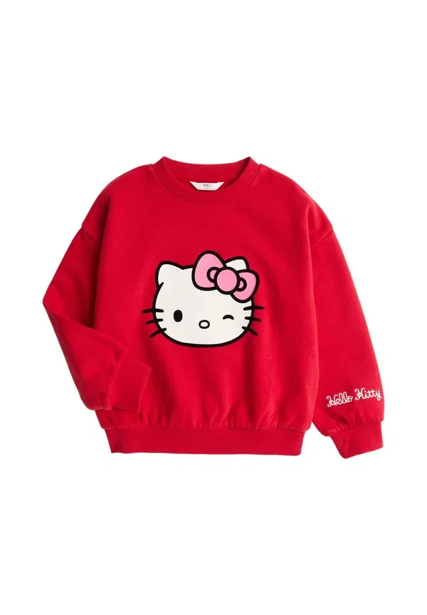 Свитшот Hello Kitty Marks & Spencer, красный