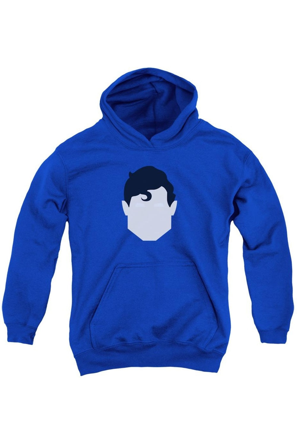 

Супермен Супермен капюшон худи для детей Gildan, синий