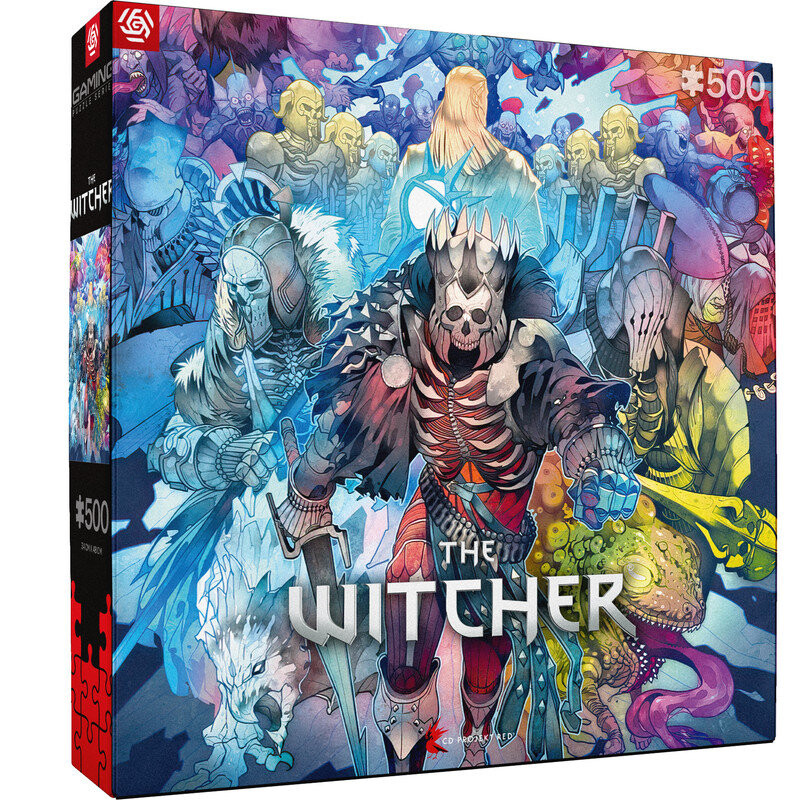 

Good Loot, пазл, The Witcher: Monster Faction, 500 шт.