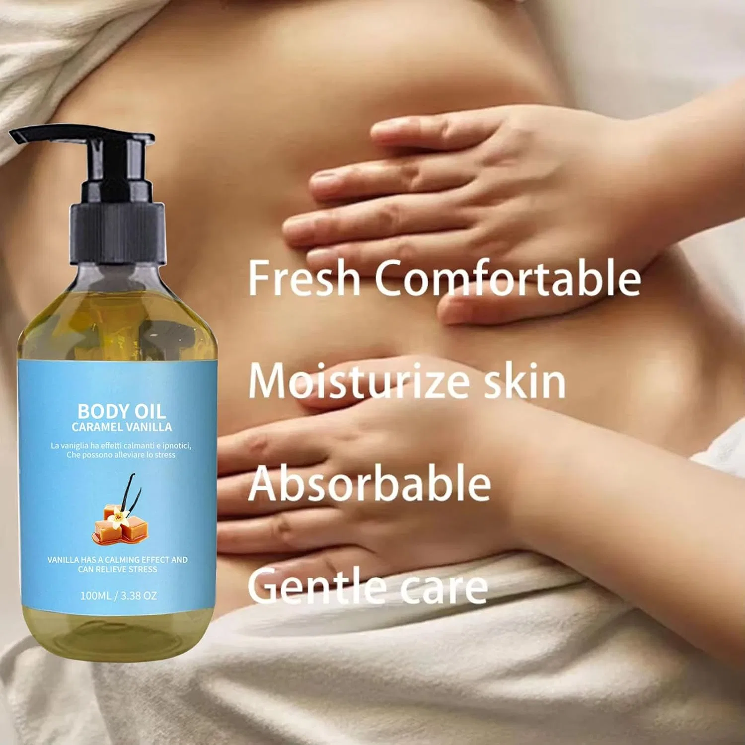 Масло для тела Caramel Vanilla Generic 100 мл — фото 4