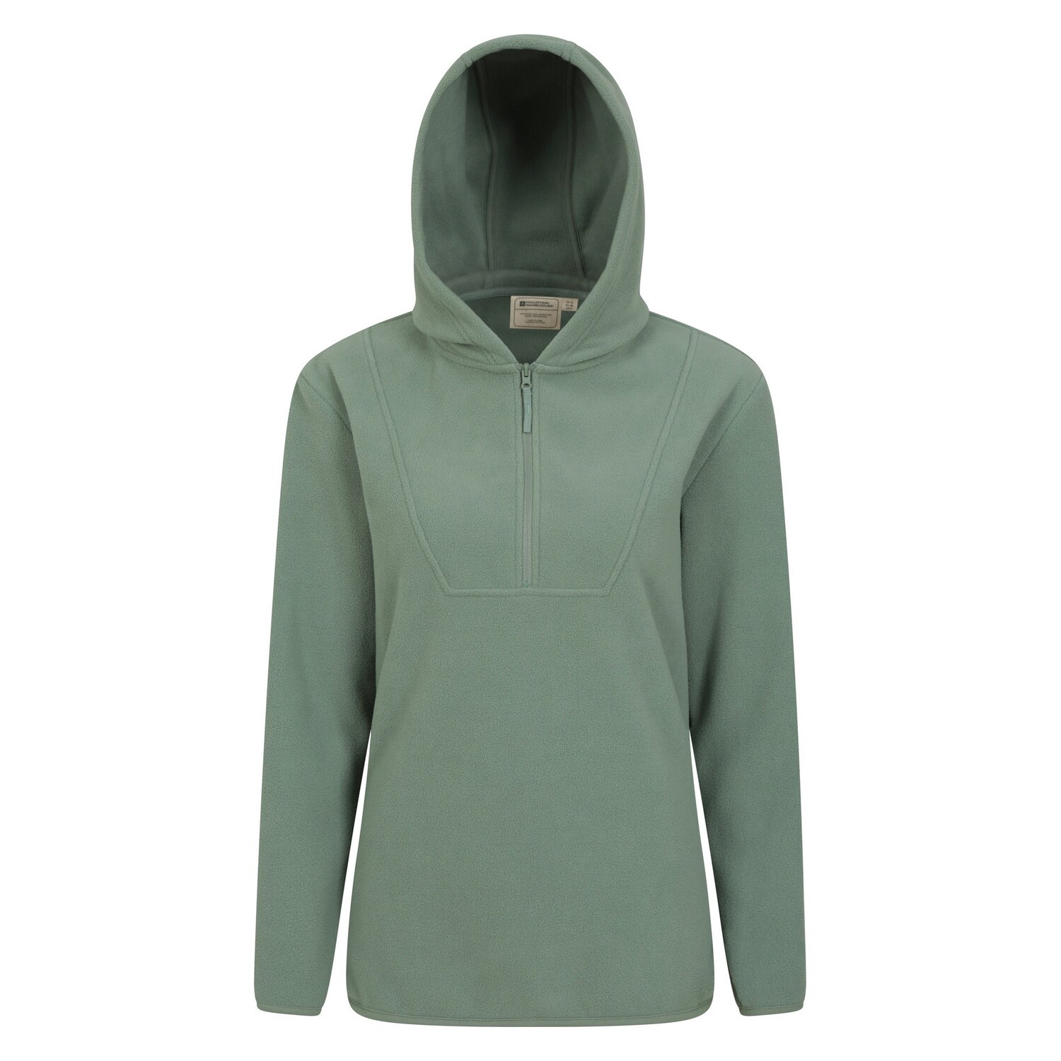 

Флисовый топ "corrie" на половинной молнии Mountain Warehouse, хаки