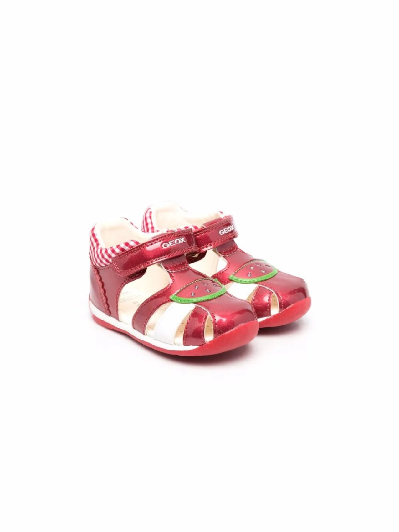 

Geox Kids сандалии с аппликацией, красный