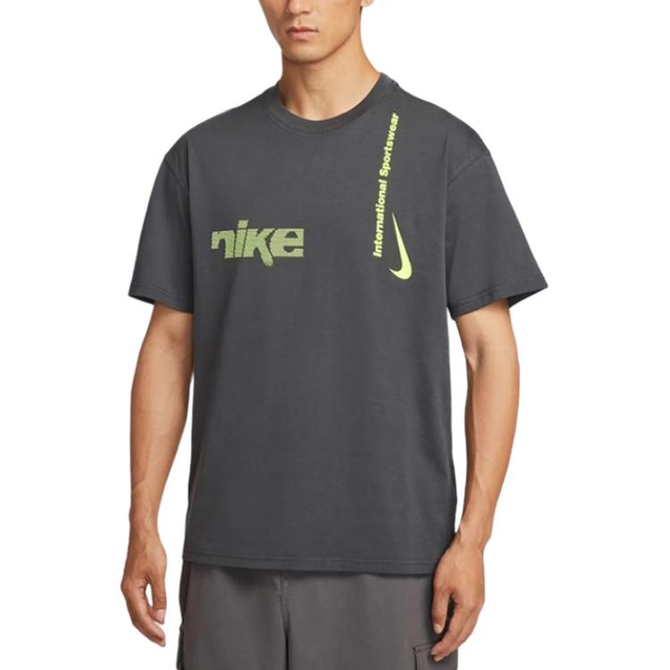 

Футболка мужская темно-серая Nike, темно-серый