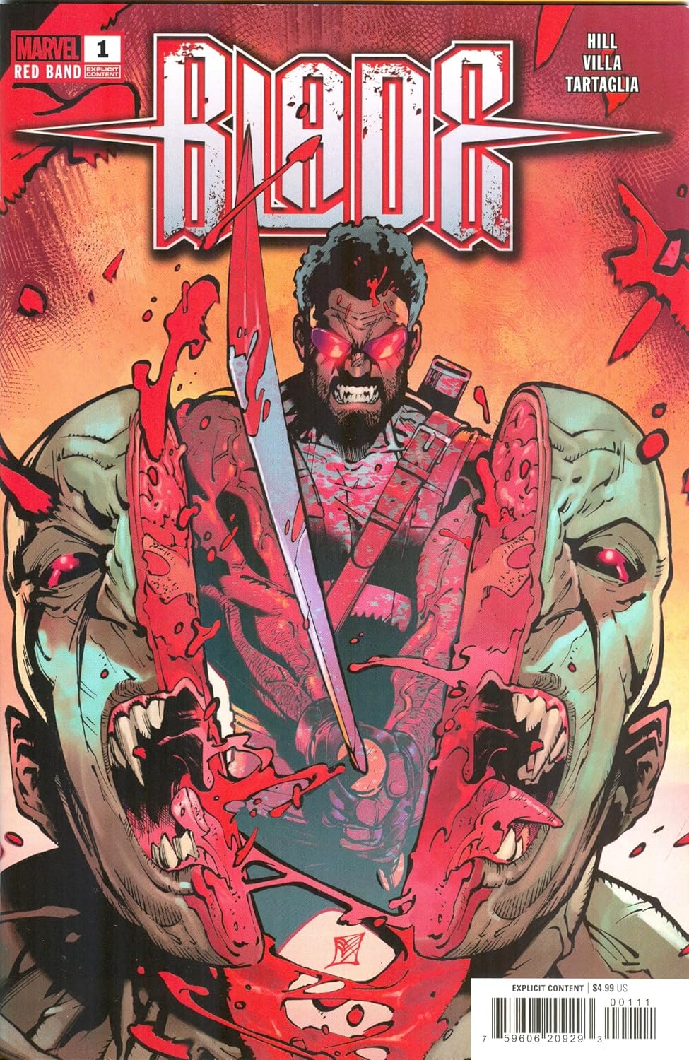 

Blade Red Band #1 Dec.2024 REG CVR (Marvel WorldWide)