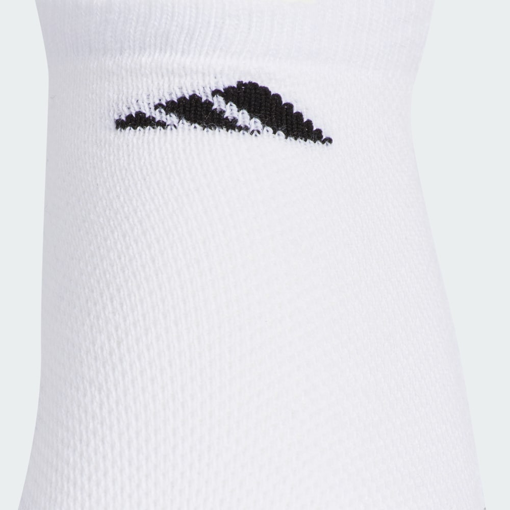 Носки Adidas Athletic Cushioned 6-Pack No-Show Socks Kids, цвет White/Grey/Black — фото 2