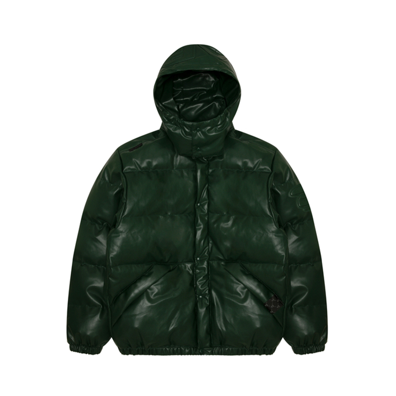 

Куртка пуховая из искусственной кожи A Bathing APE Quiled Faux leather Down Jacket Aape, белый цвет IVE