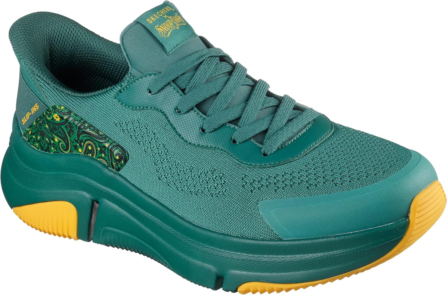 

Мужские слипоны Skechers Snoop Sparrow Flex - Soarin' Hands Free, зеленый