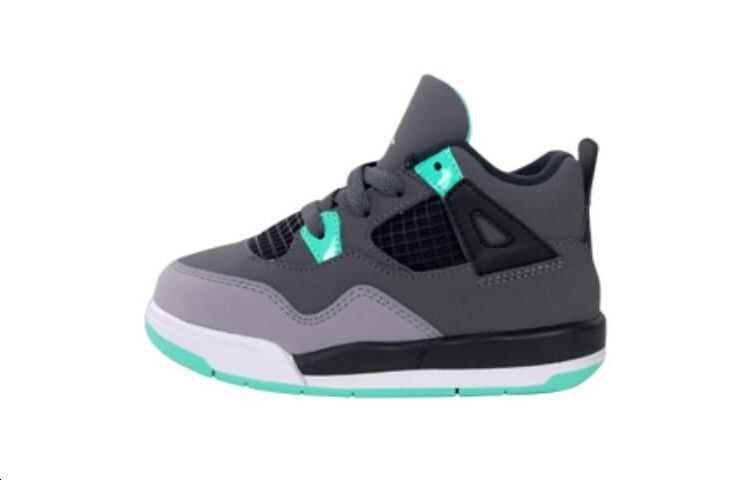 

Кроссовки Air Jordan 4 Toddler Shoes TD, черный/серый