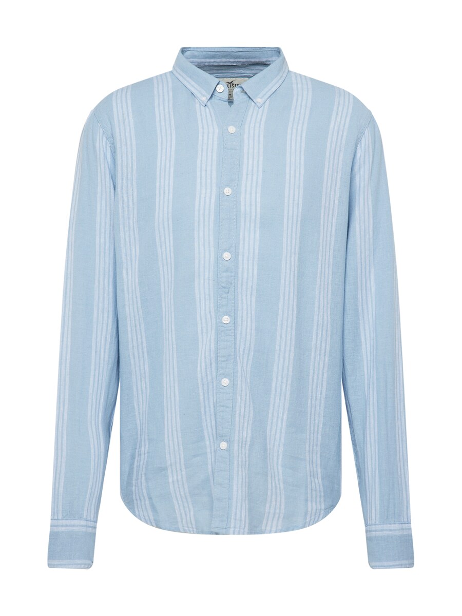 

Повседневная рубашка HOLLISTER Regular fit Button Up Shirt, дымно-синий