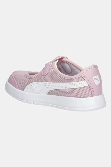 Кроссовки детские Courtflex v3 Lina V Puma, розовый — фото 3