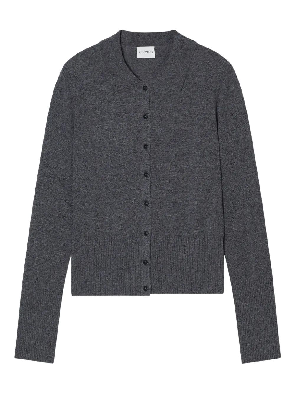 

Кашемировый кардиган Closed, серый