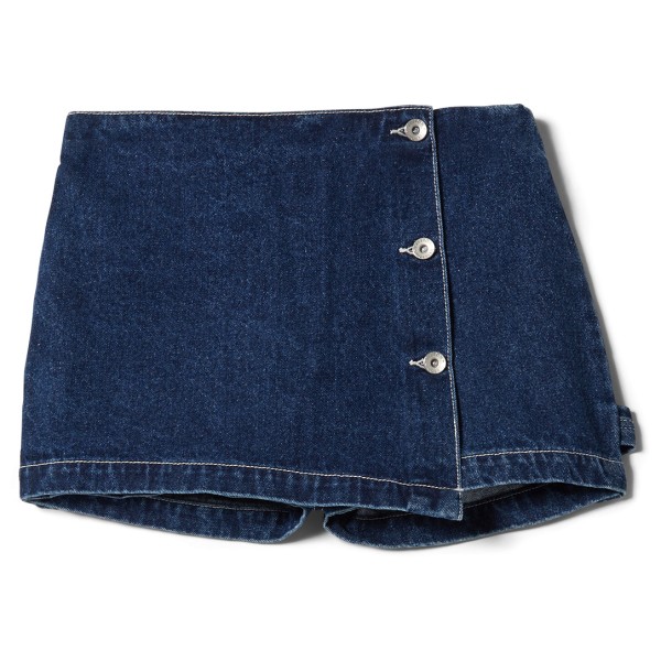 

Женская юбка-шорты с запахом - skort Brixton, Rinse Denim