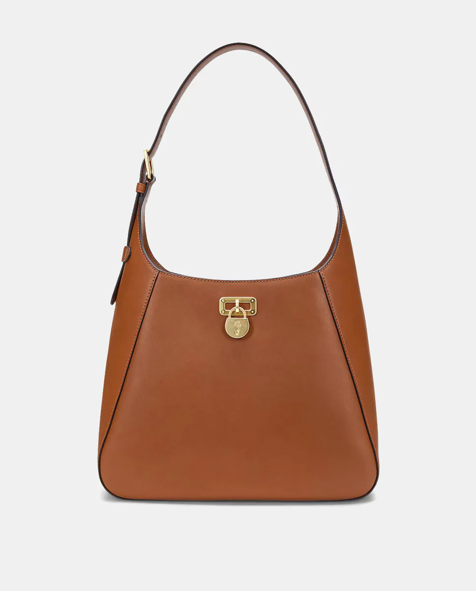 

Женская сумка Tanner из коричневой кожи Lauren Ralph Lauren, коричневый