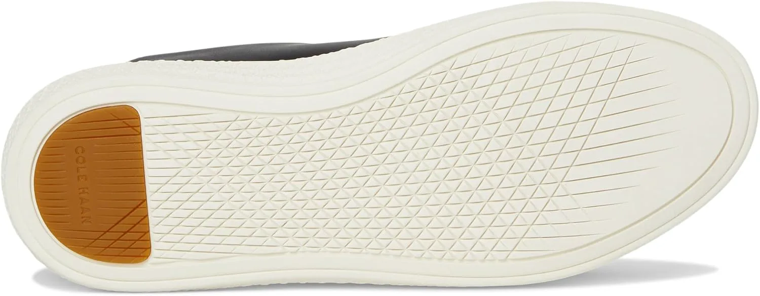 Cole Haan Мужские кроссовки Grand Hurrion с шнуровкой до носка, черный/слоновая кость — фото 4
