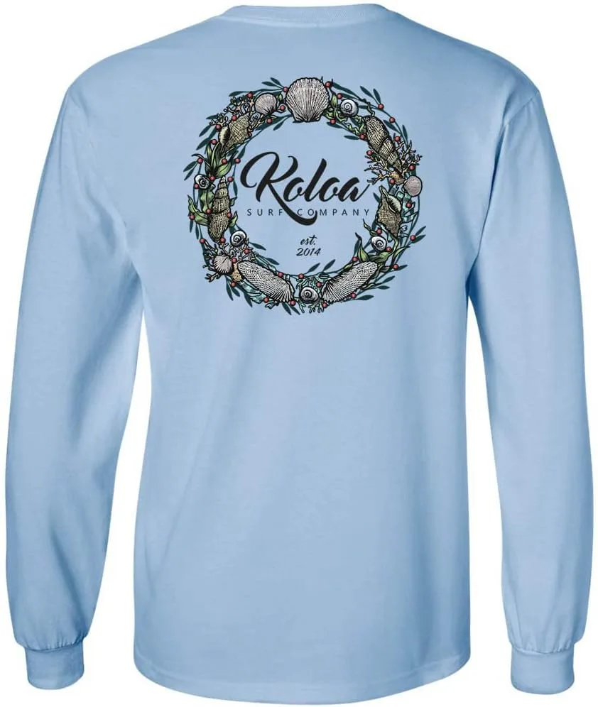 

Футболка с длинным рукавом Koloa Surf с логотипом Wreath в размерах Regular, Big и Tall Koloa Surf Company