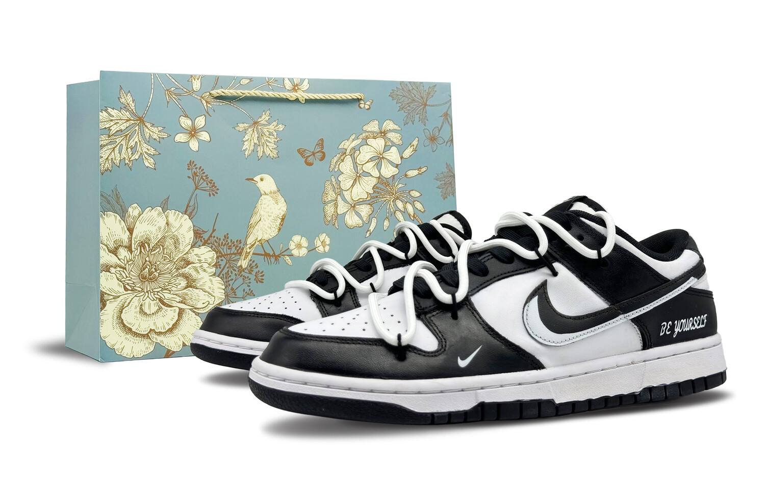 

Кроссовки Nike Dunk Skateboard Shoes Unisex Low-Top White