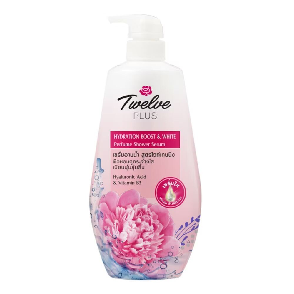 

Twelve Plus Сыворотка для душа Hydration Boost White Perfume 450 мл, Pink