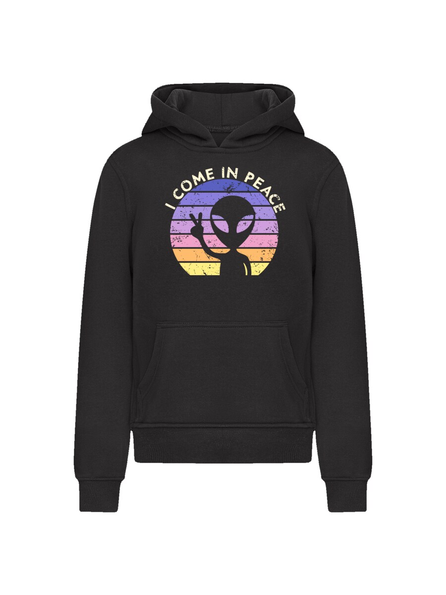 

Толстовка F4NT4STIC Alien Peace Sunset, черный
