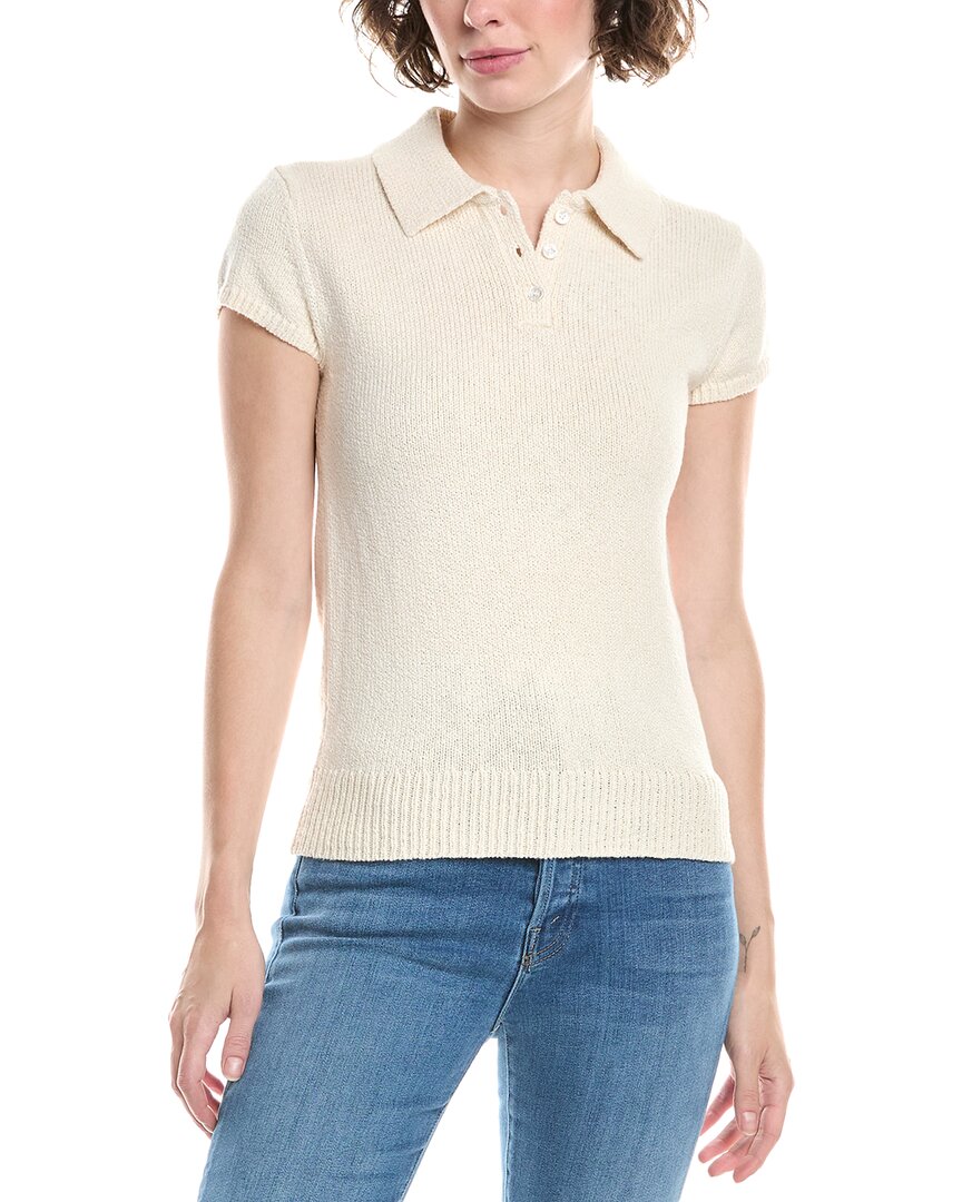 

Поло с коротким рукавом Theory, белый