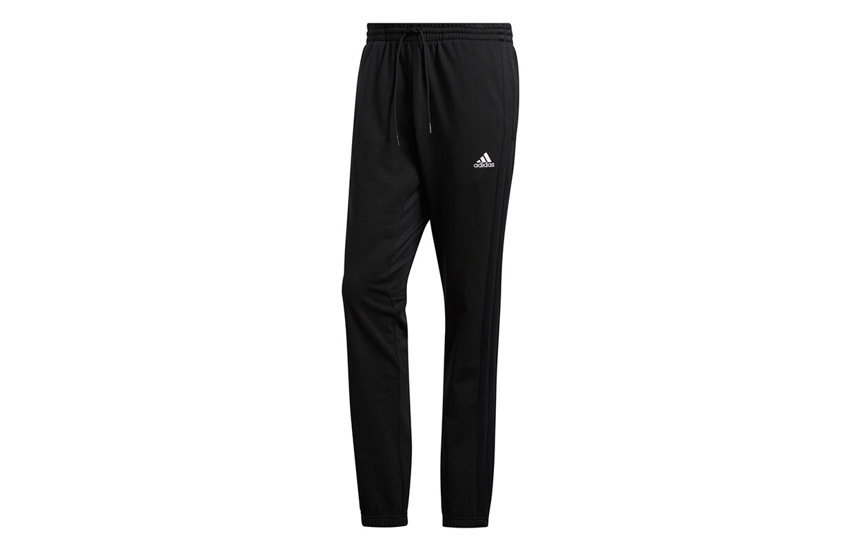 

Трикотажные спортивные штаны мужские черные Adidas, черный