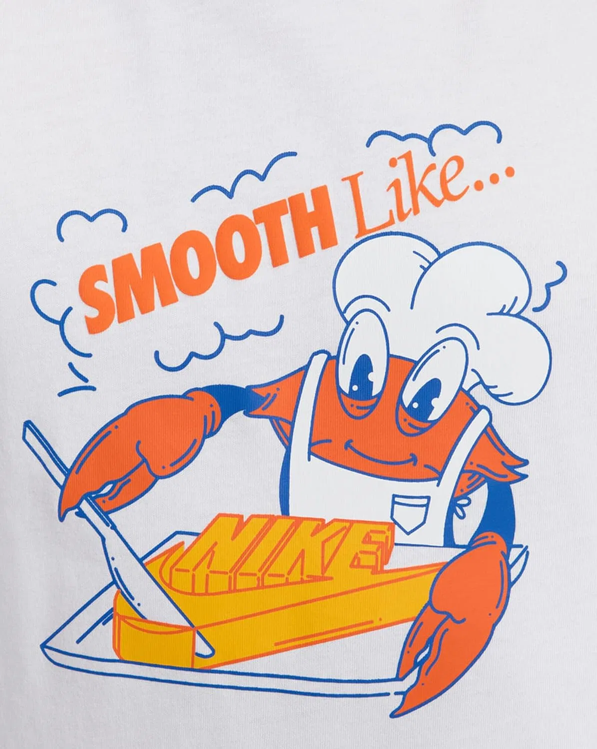 Футболка Nike Sportswear Graphic Crab, Blanco/White — фото 3