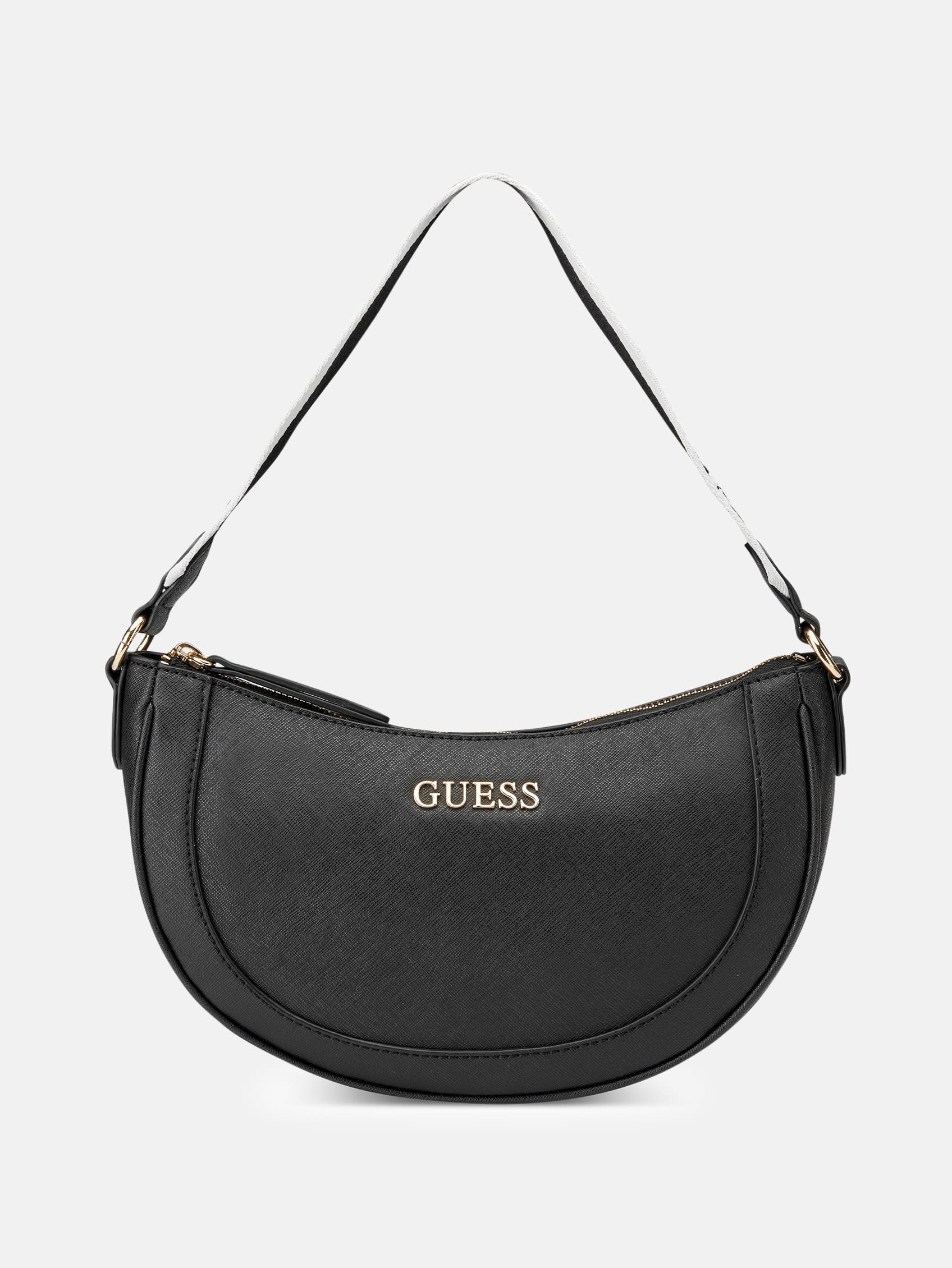 

Мини-сумка Norwood Top Zip Guess Factory, черный