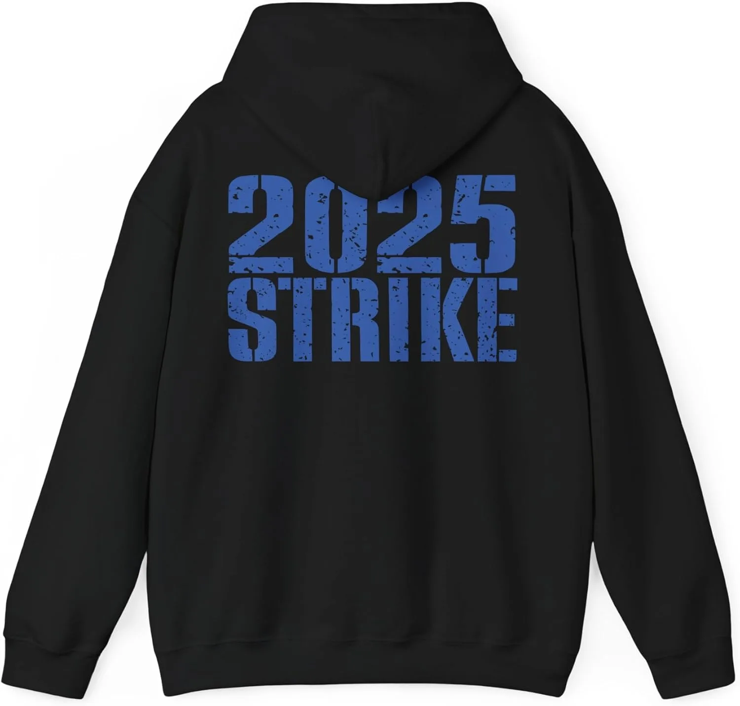 Толстовка Hold The Line Thin Blue Line с американским флагом, синяя, 2025 Strike Heavy, черная GENERIC, черный — фото 2