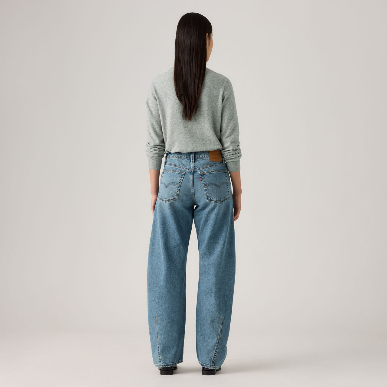 Женские джинсы Baggy Dad Barrel Levi's, Easy Days - Medium Wash — фото 3