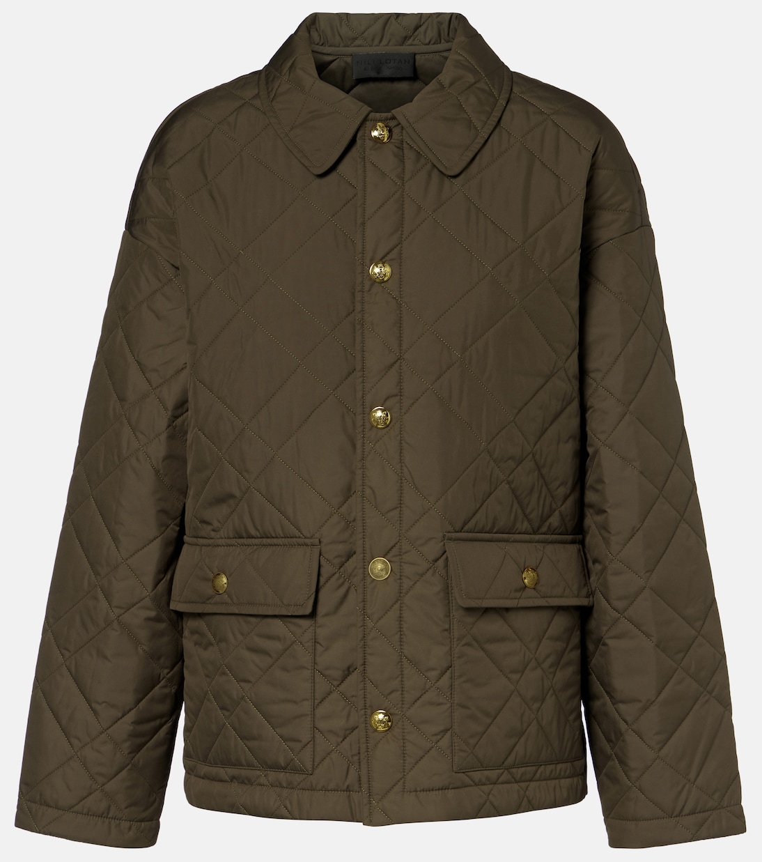 

Стеганая куртка Helah Nili Lotan, Army Green