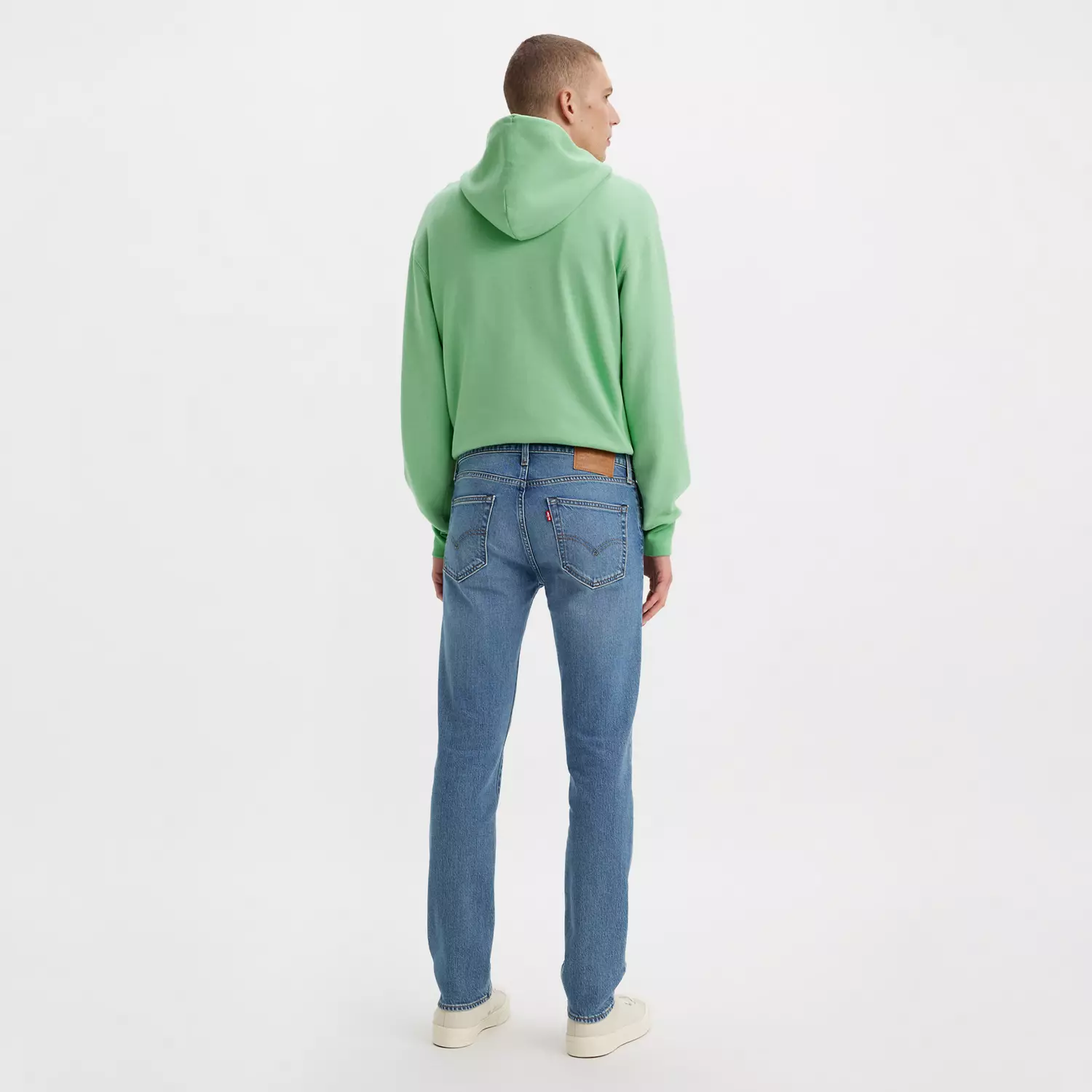 511 аутентичные мягкие мужские джинсы узкого кроя Levi's, цвет A Step Ahead Authentic Soft - Medium Wash - Stretch — фото 3