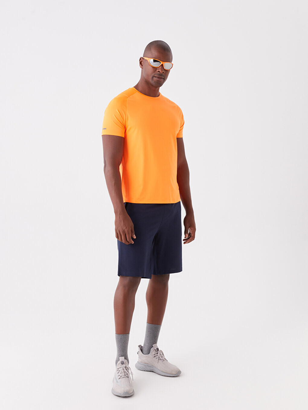 

Мужские шорты-бермуды Slim Fit LCW Active, темно-синий