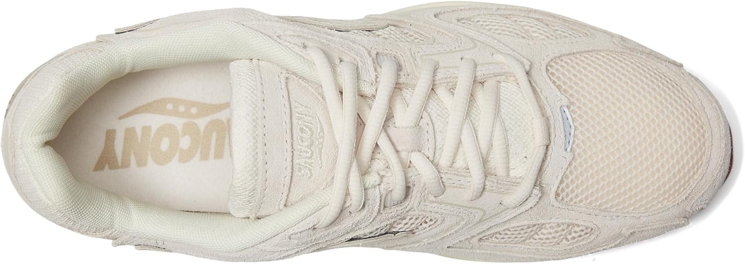 Кроссовки Saucony Grid Jazz 9 (унисекс для взрослых), слоновая кость — фото 2
