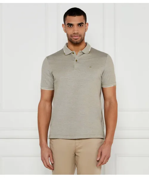 

Футболка поло Regular fit Calvin Klein, зеленый